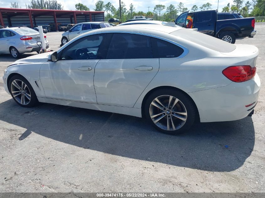 2017 BMW 430I Gran Coupe VIN: WBA4F7C56HG437758 Lot: 39474175