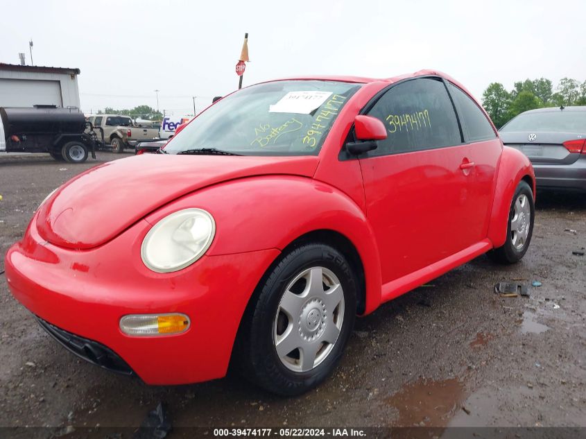 1998 Volkswagen Beetle VIN: 3VWBV61C2WM025765 Lot: 39474177