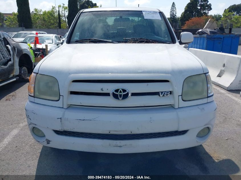 2004 Toyota Tundra Limited V8 VIN: 5TBET38154S456003 Lot: 39474183