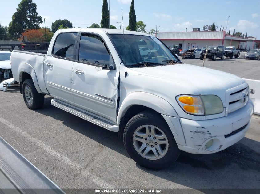 2004 Toyota Tundra Limited V8 VIN: 5TBET38154S456003 Lot: 39474183