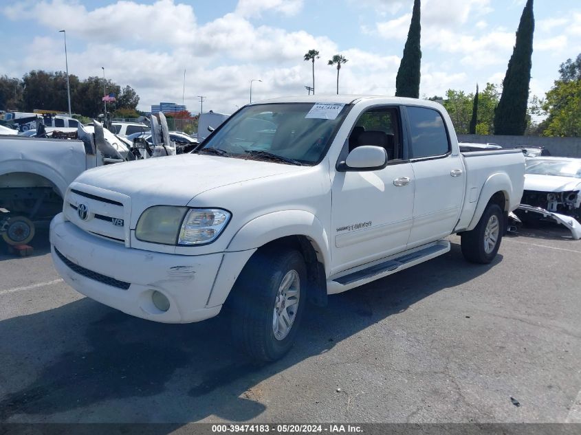 2004 Toyota Tundra Limited V8 VIN: 5TBET38154S456003 Lot: 39474183