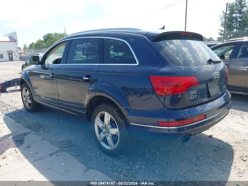 2014 Audi Q7 3.0T Premium VIN: WA1LGAFE3ED017127 Lot: 39474187