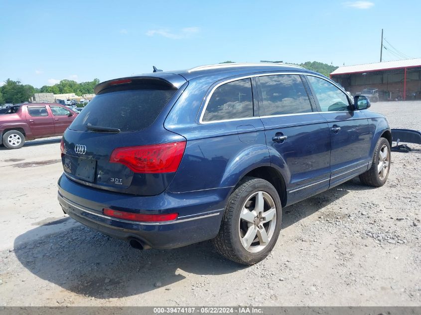 2014 Audi Q7 3.0T Premium VIN: WA1LGAFE3ED017127 Lot: 39474187