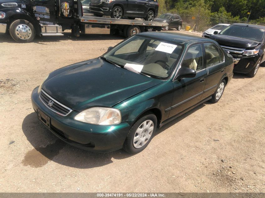 1999 Honda Civic Lx VIN: JHMEJ6678XS002229 Lot: 39474191