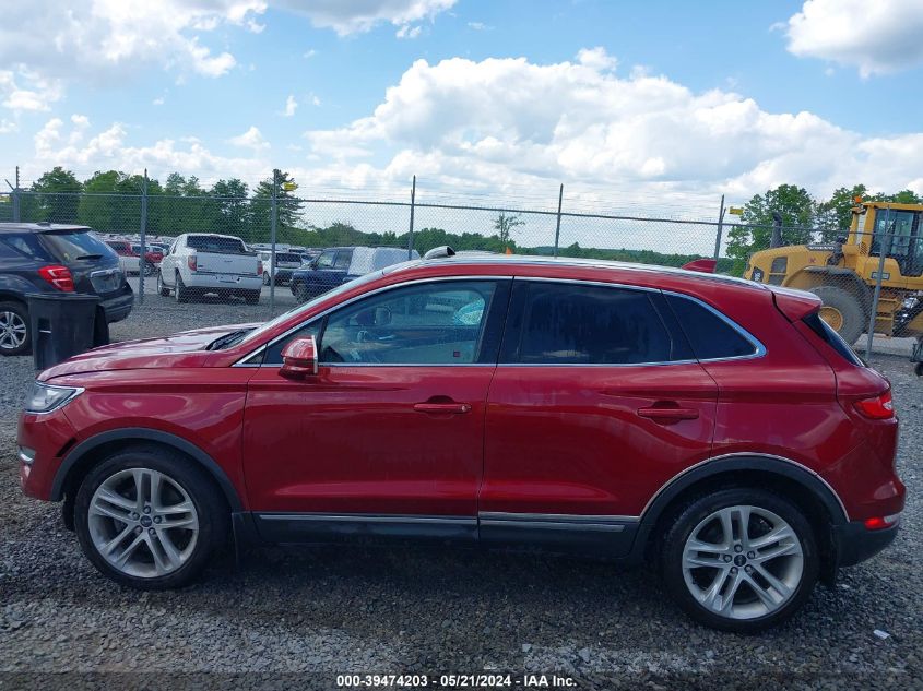 2016 Lincoln Mkc Reserve VIN: 5LMCJ3D95GUJ07836 Lot: 39474203