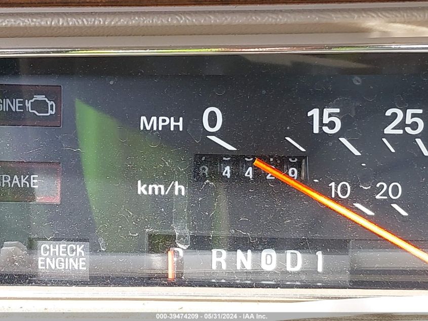 1989 Ford Crown Victoria Lx VIN: 2FABP74F4KX215015 Lot: 39474209