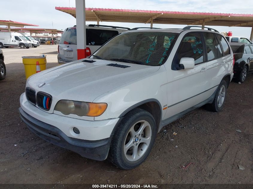 2003 BMW X5 3.0I VIN: 5UXFA53513LV96300 Lot: 39474211