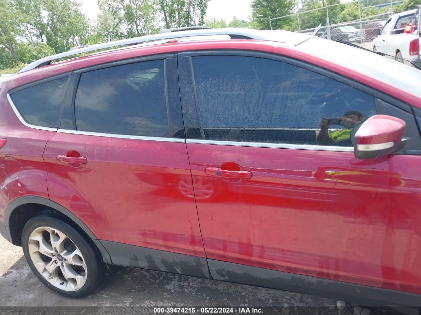 2013 Ford Escape Titanium VIN: 1FMCU0J94DUD91372 Lot: 39474215