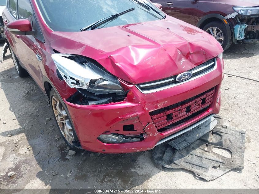 2013 Ford Escape Titanium VIN: 1FMCU0J94DUD91372 Lot: 39474215