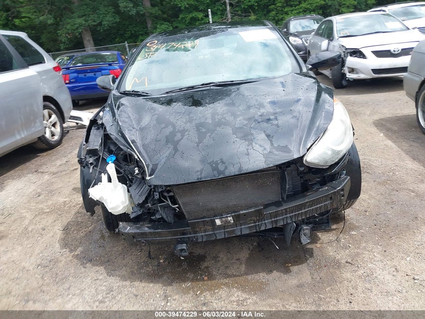 2012 Hyundai Elantra Gls (Ulsan Plant) VIN: KMHDH4AE4CU409042 Lot: 39474229