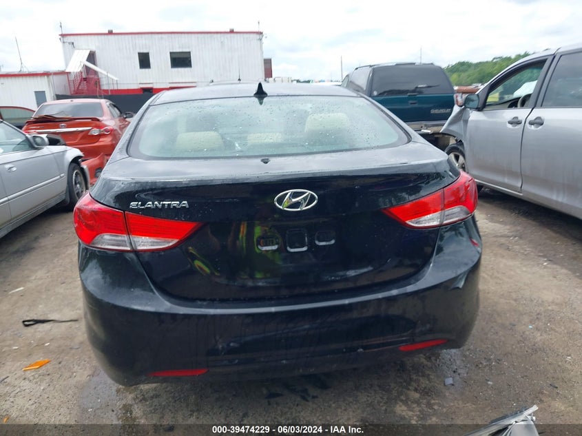 2012 Hyundai Elantra Gls (Ulsan Plant) VIN: KMHDH4AE4CU409042 Lot: 39474229