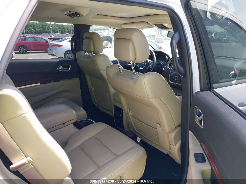 2015 Dodge Durango Limited VIN: 1C4RDJDG7FC729807 Lot: 39474230