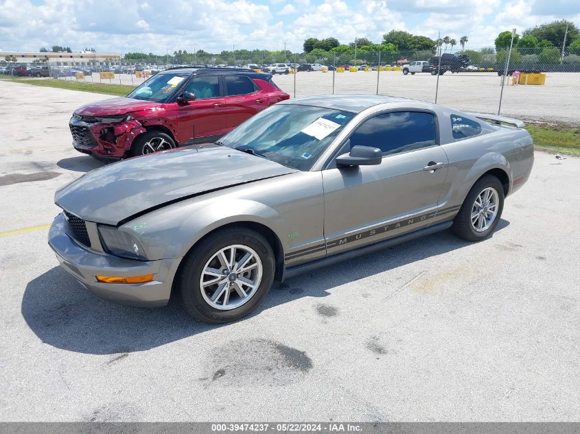 2005 Ford Mustang V6 Deluxe/V6 Premium VIN: 1ZVFT80N655178594 Lot: 39474237