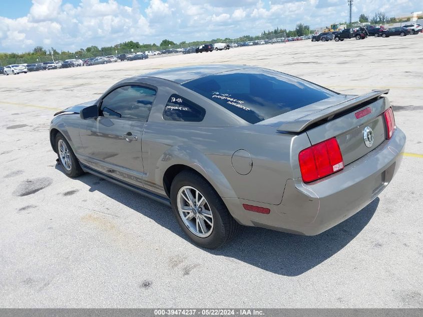 2005 Ford Mustang V6 Deluxe/V6 Premium VIN: 1ZVFT80N655178594 Lot: 39474237