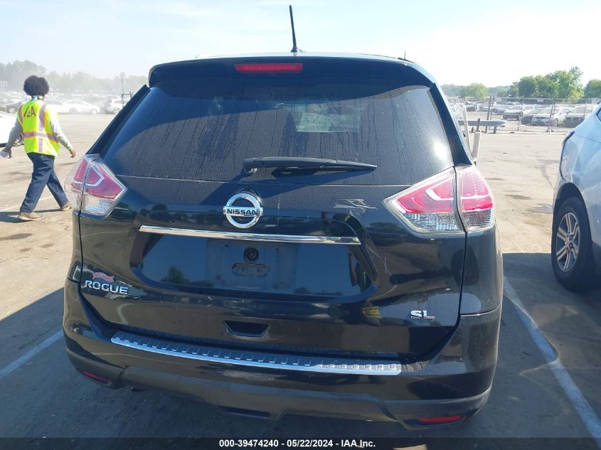 2015 Nissan Rogue Sl VIN: 5N1AT2MT4FC804994 Lot: 39474240