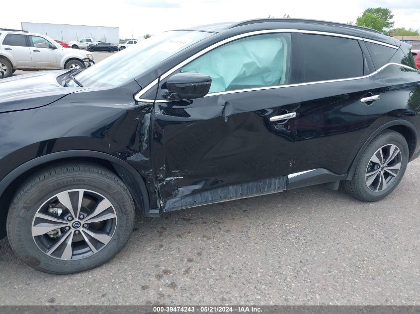 2023 Nissan Murano Sv Intelligent Awd VIN: 5N1AZ2BS0PC128571 Lot: 39474243