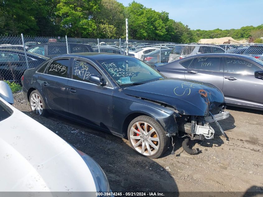 2013 Audi A4 Premium Plus VIN: WAUFFAFL7DN006240 Lot: 39474245