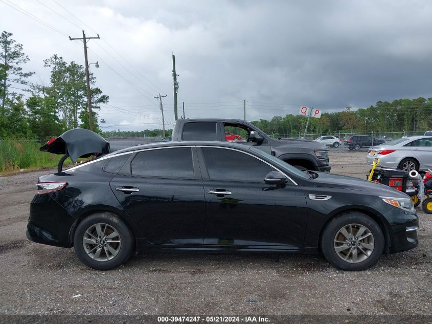 2018 Kia Optima Lx Turbo VIN: 5XXGT4L14JG240153 Lot: 39474247