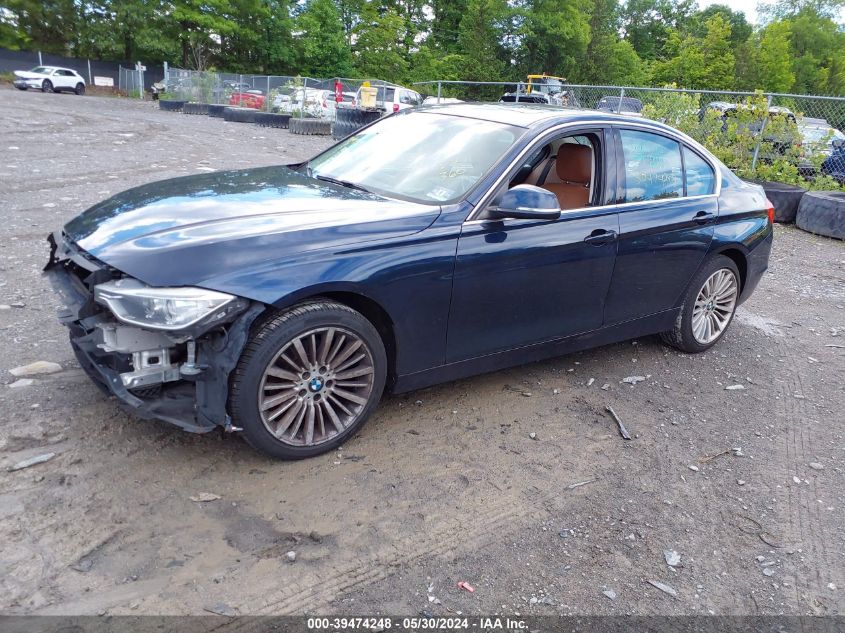 2014 BMW 328D xDrive VIN: WBA3D5C56EKX96770 Lot: 39474248