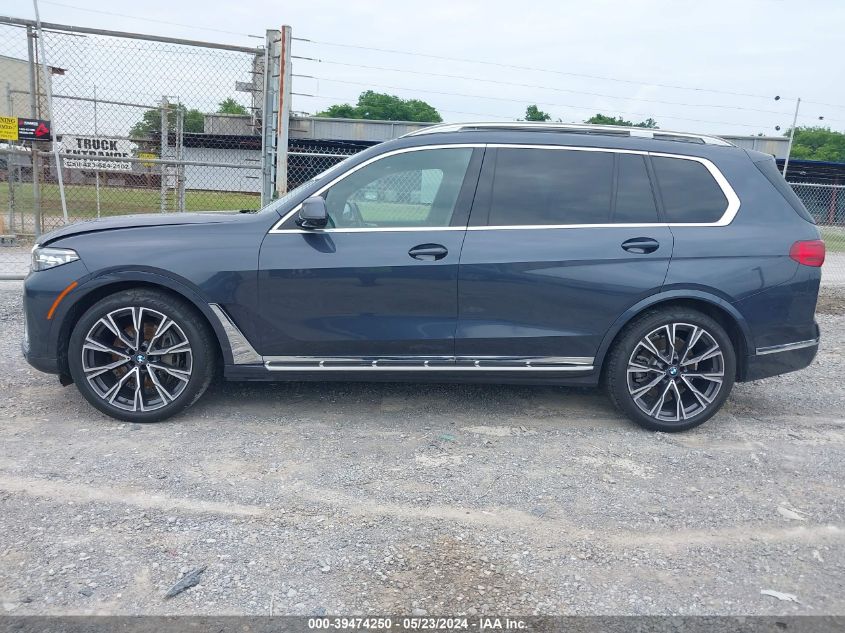 2020 BMW X7 xDrive40I VIN: 5UXCW2C09L9B40746 Lot: 39474250