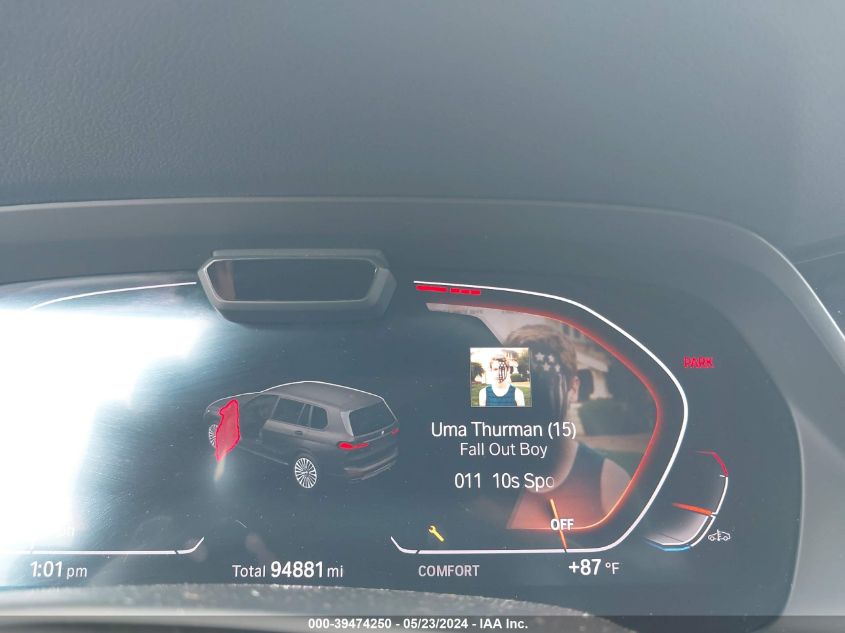 2020 BMW X7 xDrive40I VIN: 5UXCW2C09L9B40746 Lot: 39474250