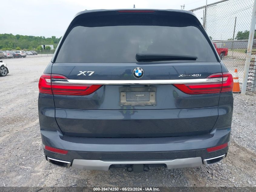 2020 BMW X7 xDrive40I VIN: 5UXCW2C09L9B40746 Lot: 39474250