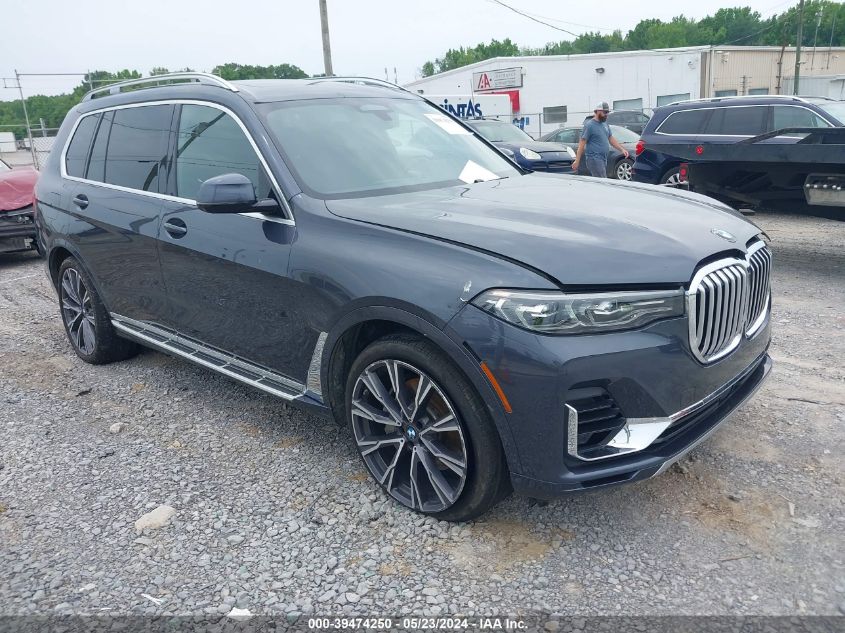 2020 BMW X7 xDrive40I VIN: 5UXCW2C09L9B40746 Lot: 39474250