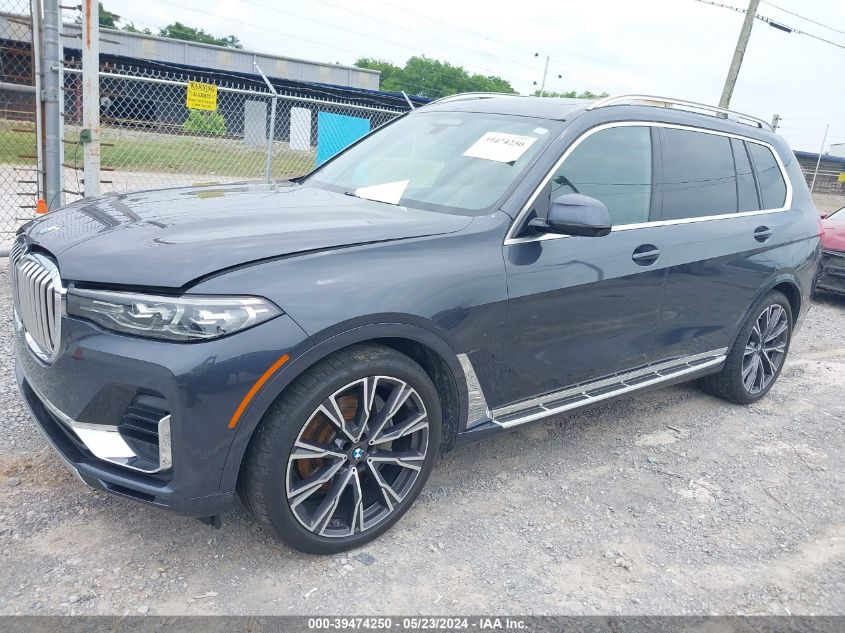 2020 BMW X7 xDrive40I VIN: 5UXCW2C09L9B40746 Lot: 39474250