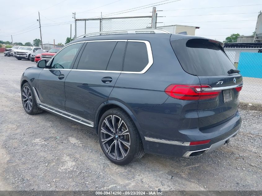 2020 BMW X7 xDrive40I VIN: 5UXCW2C09L9B40746 Lot: 39474250