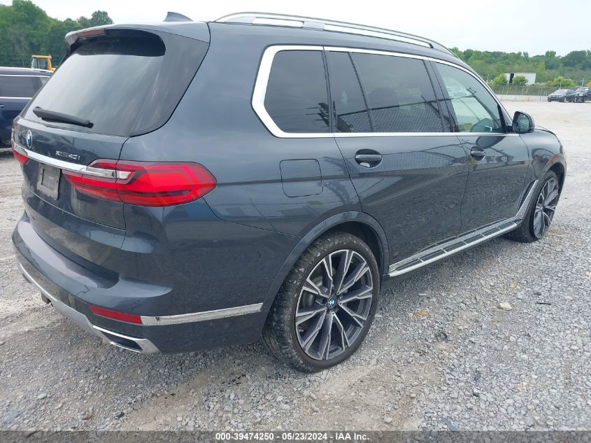 2020 BMW X7 xDrive40I VIN: 5UXCW2C09L9B40746 Lot: 39474250