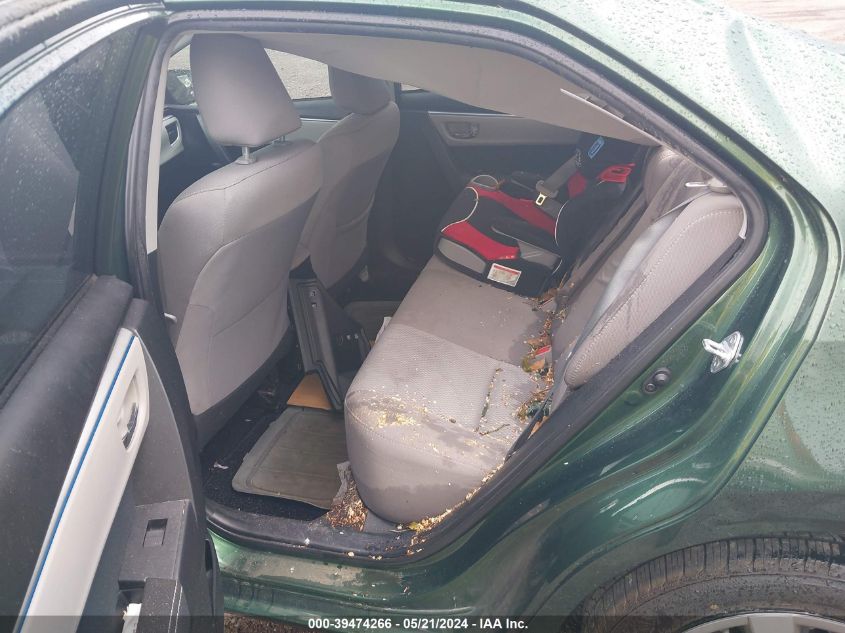 2016 Toyota Corolla Le VIN: 2T1BURHE1GC678354 Lot: 39474266