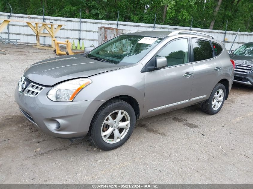 2011 Nissan Rogue Sv VIN: JN8AS5MT6BW571917 Lot: 39474270