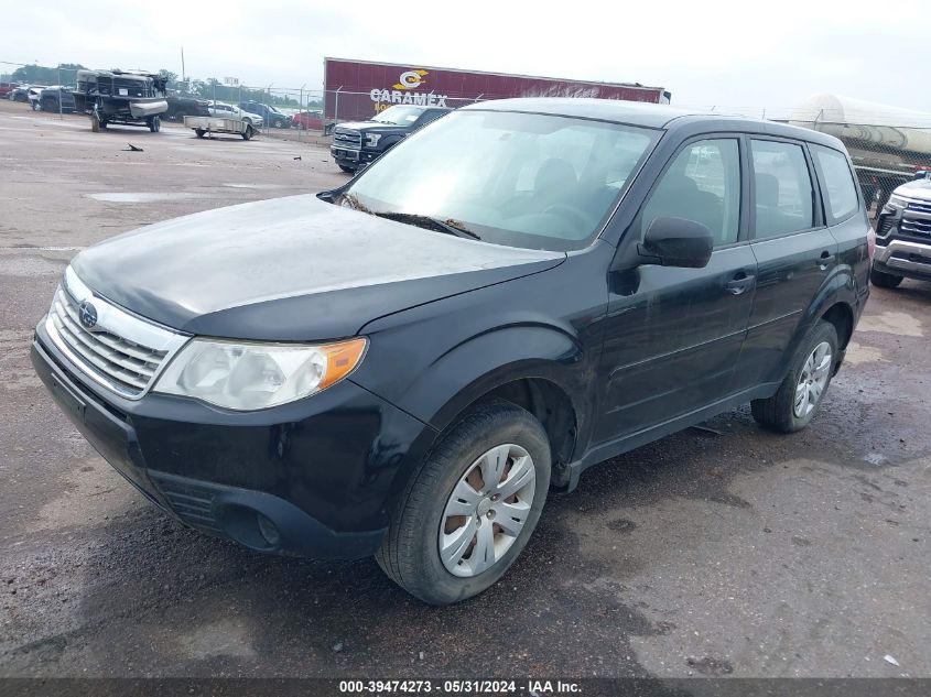 2010 Subaru Forester 2.5X VIN: JF2SH6AC2AH742093 Lot: 39474273