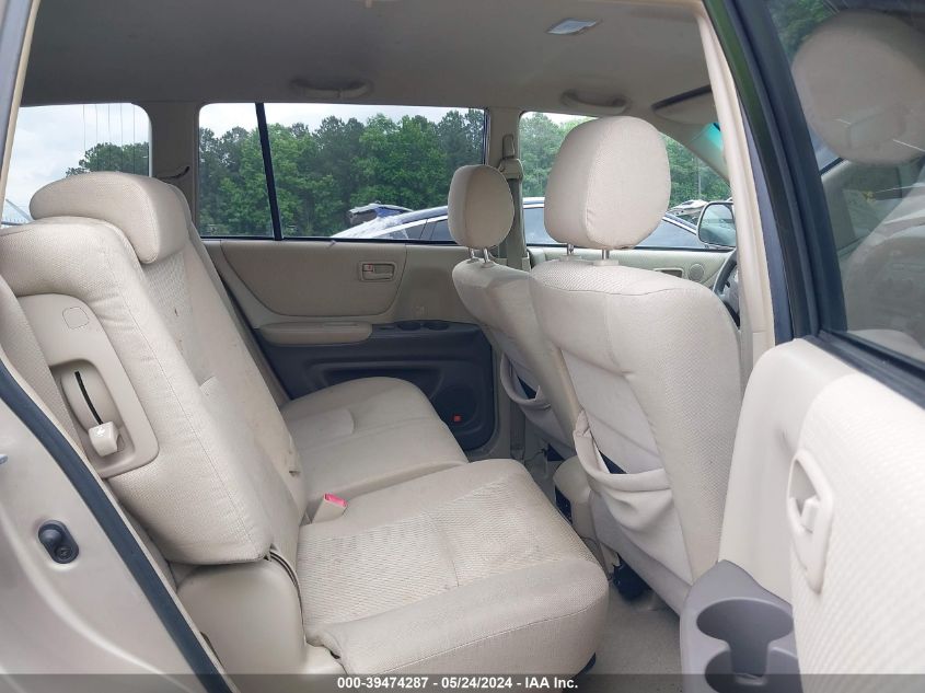 2005 Toyota Highlander V6 VIN: JTEEP21A950104784 Lot: 39474287