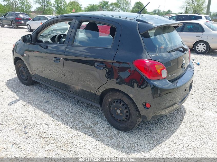 2015 Mitsubishi Mirage De VIN: ML32A3HJ9FH007093 Lot: 39474290