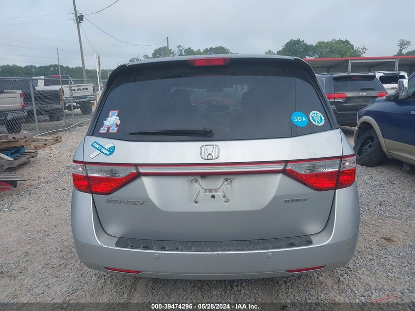 2013 Honda Odyssey Touring/Touring Elite VIN: 5FNRL5H92DB069505 Lot: 39474295