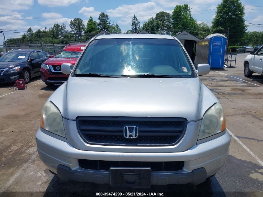 2003 Honda Pilot Ex VIN: 2HKYF18493H524608 Lot: 39474299