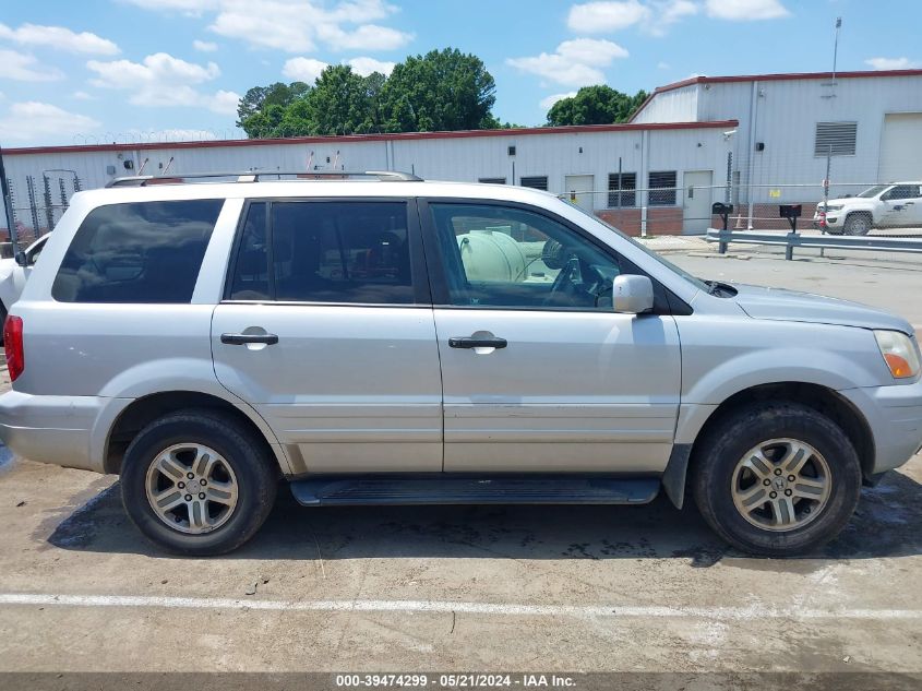 2003 Honda Pilot Ex VIN: 2HKYF18493H524608 Lot: 39474299