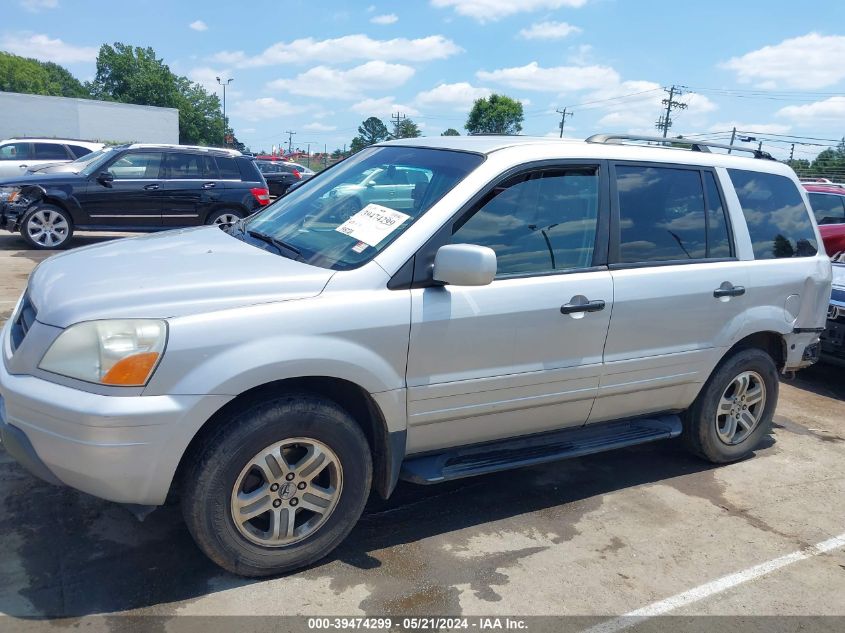2003 Honda Pilot Ex VIN: 2HKYF18493H524608 Lot: 39474299