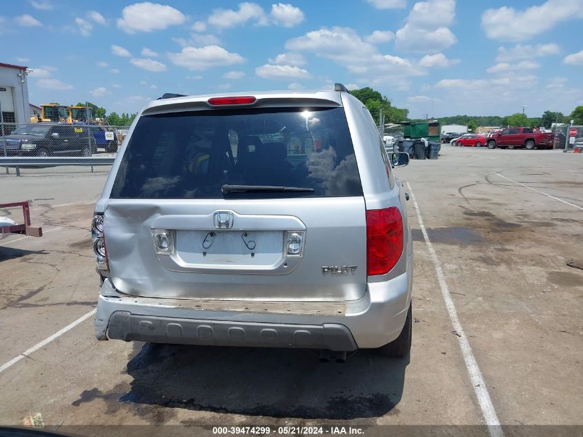 2003 Honda Pilot Ex VIN: 2HKYF18493H524608 Lot: 39474299