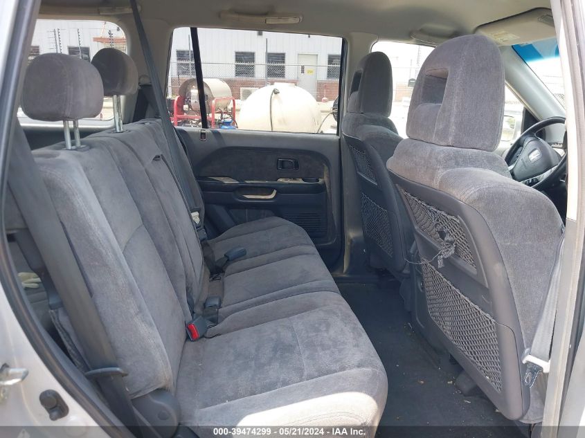 2003 Honda Pilot Ex VIN: 2HKYF18493H524608 Lot: 39474299