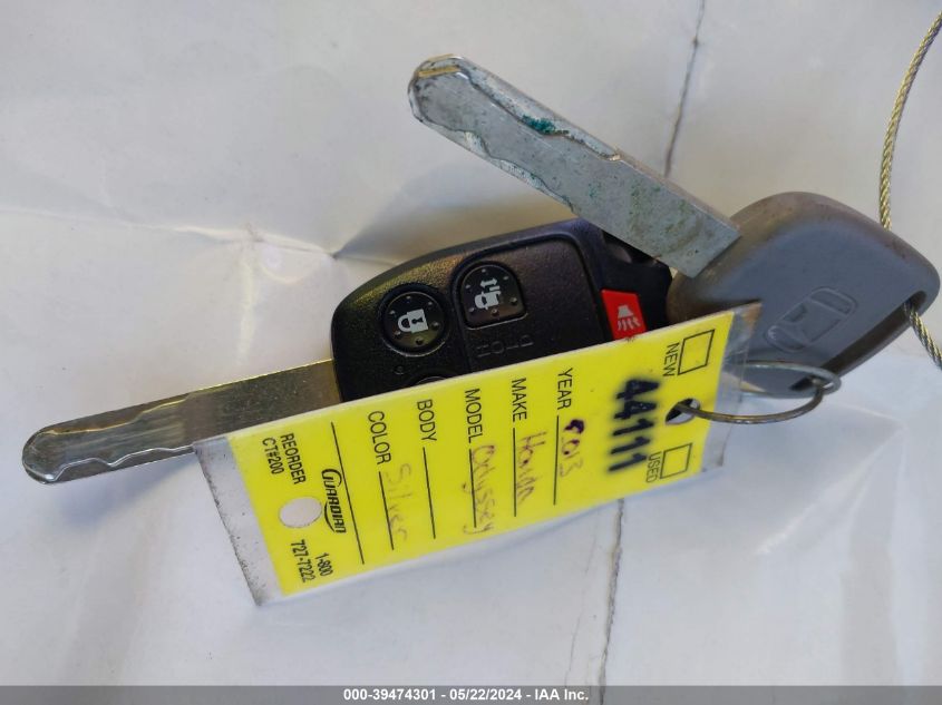 2013 Honda Odyssey Ex VIN: 5FNRL5H42DB077771 Lot: 39474301