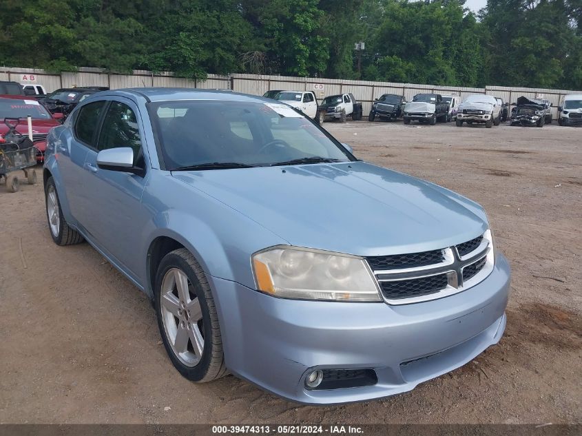 2013 Dodge Avenger Sxt VIN: 1C3CDZCB4DN707473 Lot: 39474313