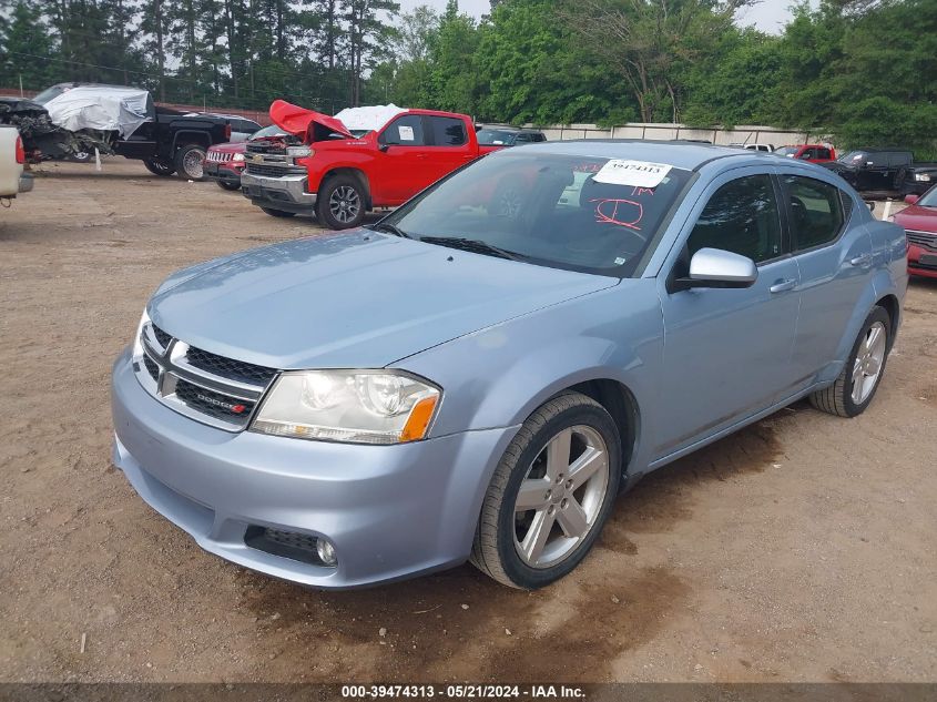 2013 Dodge Avenger Sxt VIN: 1C3CDZCB4DN707473 Lot: 39474313