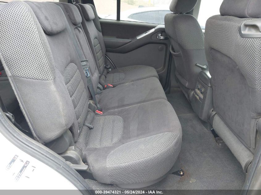 2008 Nissan Pathfinder Se VIN: 5N1AR18U28C661123 Lot: 39474321