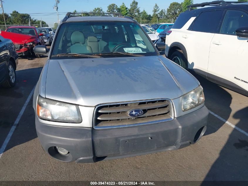 2005 Subaru Forester 2.5X VIN: JF1SG63695H746176 Lot: 39474323