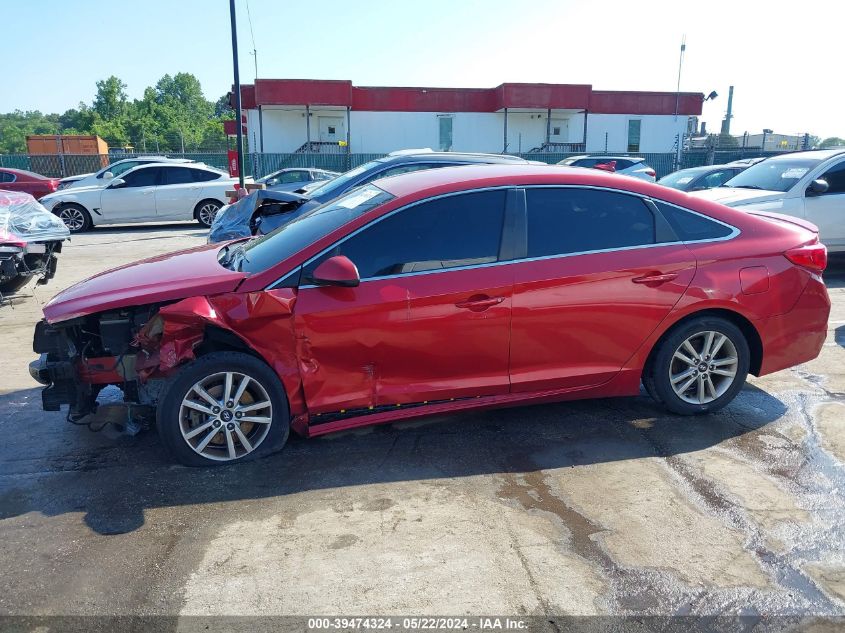 2017 HYUNDAI SONATA SE - 5NPE24AFGHH522379