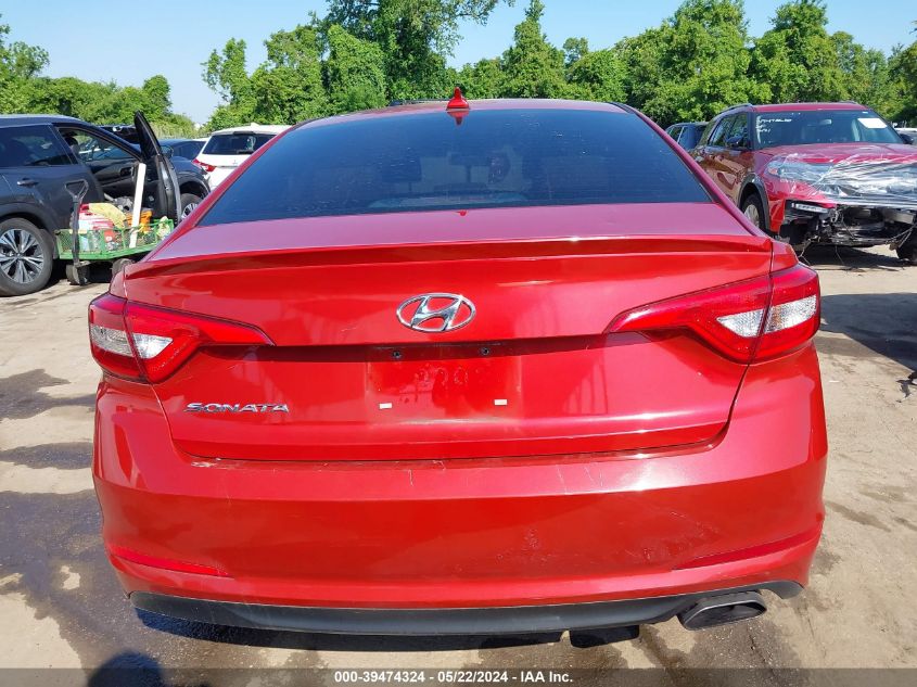 2017 HYUNDAI SONATA SE - 5NPE24AFGHH522379