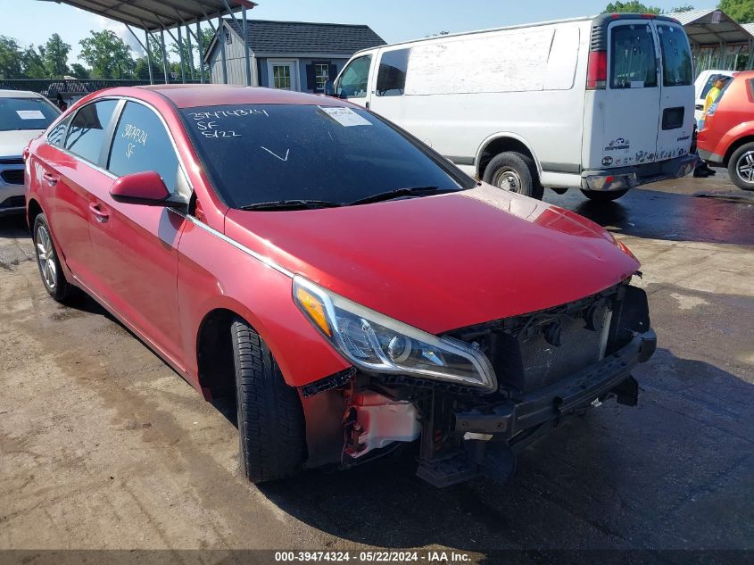 2017 HYUNDAI SONATA SE - 5NPE24AFGHH522379