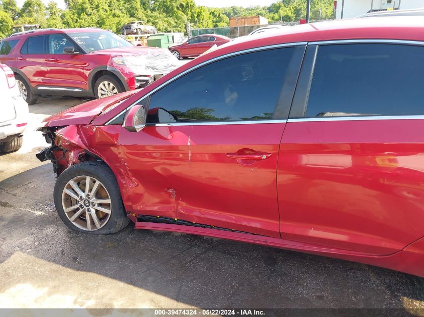 2017 HYUNDAI SONATA SE - 5NPE24AFGHH522379